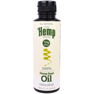 Just Hemp Foods, Hemp Seed Oil, Cold Pressed, 8.45 fl oz (250 ml)