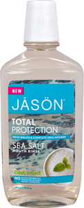 Jason Total Portection Sea Salt Mouth Rinse Cool Mint - 16 fl oz