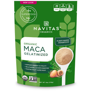 3 PACK of Navitas Organics, Organic Maca, Gelatinized, 4 oz (113 g)