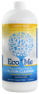 3 PACK of Eco-Me Floor Cleaner Lemon Fresh -- 32 fl oz