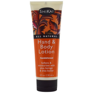 3 PACK of Shikai, Hand & Body Lotion, Sandalwood, 8 fl oz (238 ml)