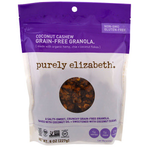 Purely Elizabeth, Grain-Free Granola, Coconut Cashew, 8 oz (227 g)