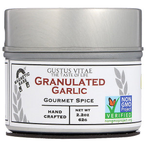 Gustus Vitae, Gourmet Spice, Granulated Garlic, 2.2 oz (62 g)