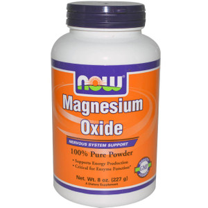 Now Foods, Magnesium Oxide Pure Powder, 8 oz (227 g)