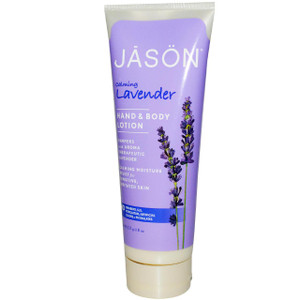 3 PACK OF Jason Natural, Hand & Body Lotion, Calming Lavender, 8 oz (227 g)