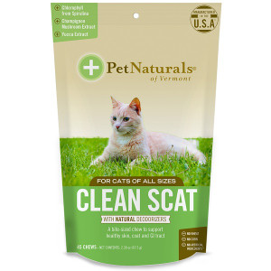Pet Naturals of Vermont, Clean Scat, For Cats, 45 Chews, 2.38 oz (67.5 g)
