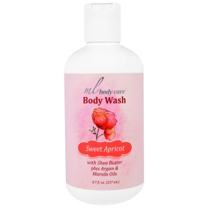 Madre Labs, Body Wash, Sweet Apricot, Cleansing with Argan & Marula Oils + Shea Butter, 8.7 fl. oz. (257 mL)