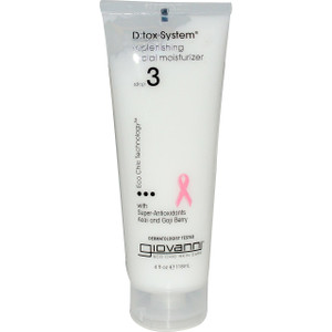 Giovanni, D:Tox System, Replenishing Facial Moisturizer, 4 fl oz (118 ml) (Discontinued Item)