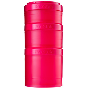 Blender Bottle, BlenderBottle, ProStak, Expansion Pak, Pink, 4 Pieces