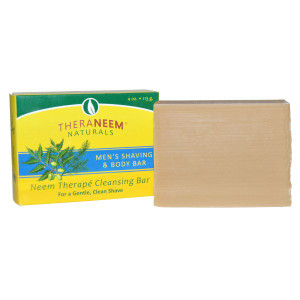 Organix South, TheraNeem Naturals, Mens Shaving & Body Bar, 4 oz (113 g)