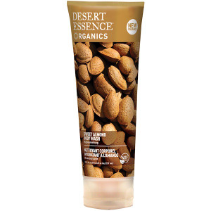 3 PACK of Desert Essence, Organics, Body Wash, Sweet Almond, 8 fl oz (237 ml)