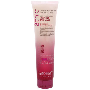Giovanni, 2chic, Ultra-Luxurious, Soothing Hair Mask, Cherry Blossom & Rose Petals, 5.1 fl oz (150 ml)
