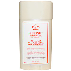 Nubian Heritage, 24 Hour Deodorant, Coconut & Papaya with Vanilla Oil, 2.25 oz (64 g)