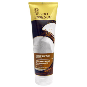 3 PACK of Desert Essence, Body Wash, Coconut, 8 fl oz (237 ml)