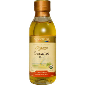 Spectrum Culinary, Organic Sesame Oil, Expeller Pressed, 8 fl oz (236 ml) (Discontinued Item)