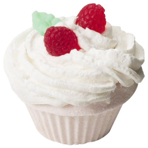 Smith & Vandiver, The Fizzy Baker, Cupcake Bath Fizz, Raspberry, 5.25 oz (148 g)