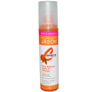 Jason Natural, C Effects, Pure Natural Super-C Cleanser, 6 fl oz (177 ml)