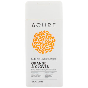 Acure, Sublime Sweet Orange Body Wash, Orange & Cloves, 12 fl oz (354 ml)