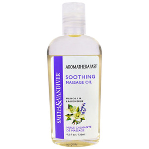 Smith & Vandiver, Soothing Massage Oil, Neroli & Lavender, 4.5 fl oz (130 ml)