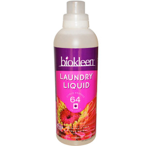 3 PACK of Biokleen Laundry Liquid -- 32 fl oz