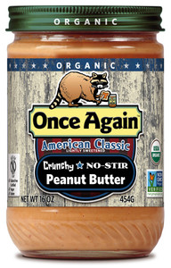 Once Again, Peanut Butter American Classic Crunchy - 16 oz