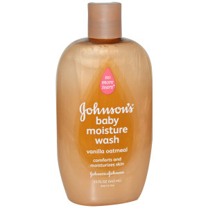 Johnsons, Baby Moisture Wash, Vanilla Oatmeal, 15 fl oz (443 ml)