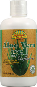 Dynamic Health  Laboratories, Aloe Vera Gel, 100% Juice, Unflavored, 32 fl oz (946 ml)