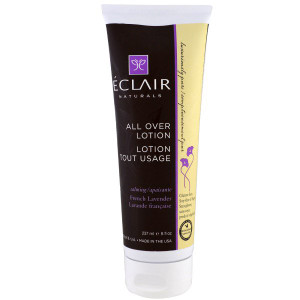 Eclair Naturals, All Over Lotion, Calming, French Lavender, 8 fl oz (237 ml)