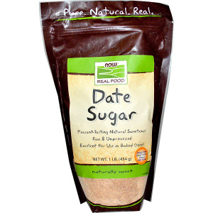 Now Foods, Real Food, Date Sugar, 1 lb (454 g)