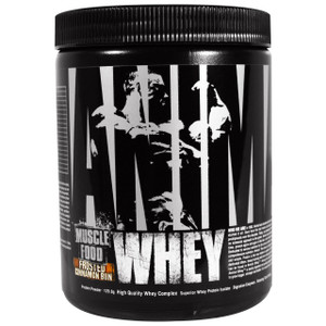 Universal Nutrition, Animal Whey, Muscle Food, Frosted Cinnamon Bun, 129.8 g