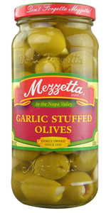 Mezzetta, Stuffed Olives,  Garlic - 10 oz