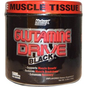 Nutrex Research Labs, Glutamine Drive, Unflavored, 5.29 oz (150 g)