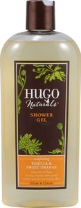 Hugo Naturals, Shower Gel Comforting Vanilla & Sweet Orange - 12 fl oz