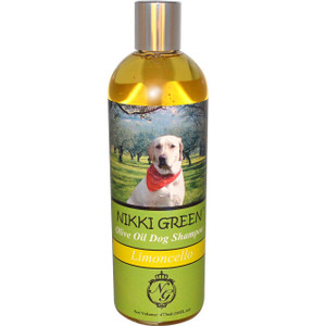 Nikki Green, Olive Oil Dog Shampoo, Limoncello, 16 fl oz (473 ml)