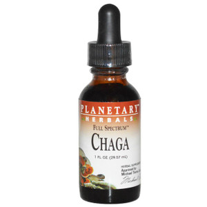 Planetary Herbals, Full Spectrum, Chaga, 1 fl oz (29.57 ml)