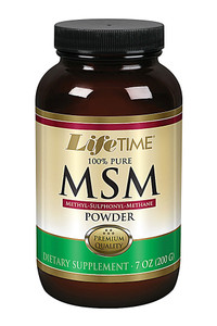 Lifetime 100% Pure MSM Powder - 2500 mg - 7 oz