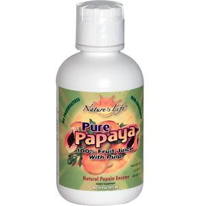 Natures Life, Pure Papaya, 16 fl oz (473 ml)