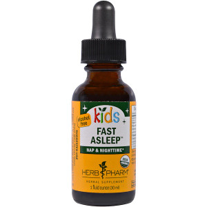 Herb Pharm, Organic Kids Fast Asleep, Alcohol Free, 1 fl oz (30 ml)