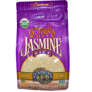 Lundberg Organic California White Jasmine Rice -- 32 oz