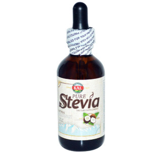 3 PACK of KAL Pure Stevia Liquid Extract Coconut -- 1.8 fl oz