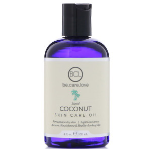 BCL, Be Care Love, Liquid Coconut Skin Care Oil, 4 fl oz (120 ml)