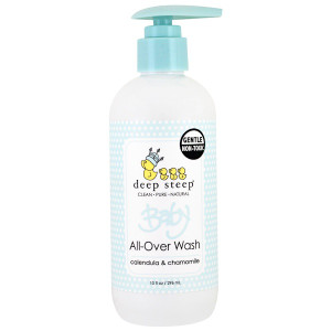 Deep Steep, Baby All-Over Wash, Calendula & Chamomile, 10 fl oz (296 ml)