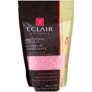 <img alt="Eclair Naturals, Effervescent Bath Salts, Grapefruit Geranium, 14 oz (397 g)" title="Eclair Naturals, Effervescent Bath Salts, Grapefruit Geranium, 14 oz (397 g),814691020823"