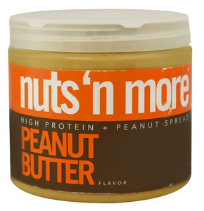 3 PACK of Nuts N More High Protein Peanut Spread Peanut Butter -- 16 oz