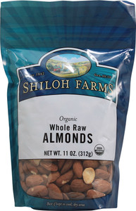 Shiloh Farms, Organic Almonds Whole Raw - 11 oz