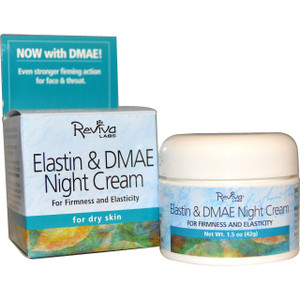Reviva Labs, Elastin + DMAE Night Creme, 1.5 oz (42 g)