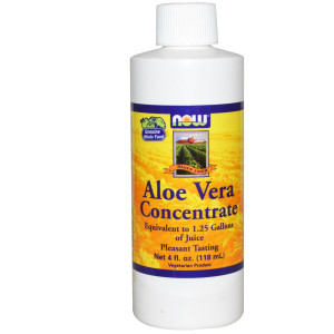 3 PACK of Now Foods, Aloe Vera Concentrate, 4 fl oz (118 ml)