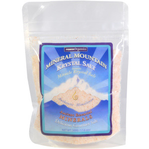 Klamath, Mineral Mountain Krystal Salt, 17.6 oz (500 g)