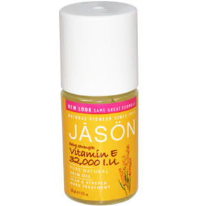 Jason Natural, Extra Strength, Vitamin E Skin Oil, 32,000 I.U., 1 fl oz (30 ml)