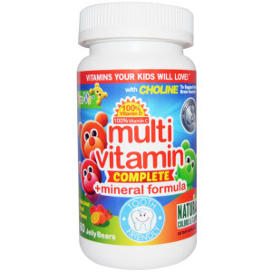 Yum-Vs, Multivitamin Complete + Mineral Formula, Fruit Flavors, 60 Jelly Bears